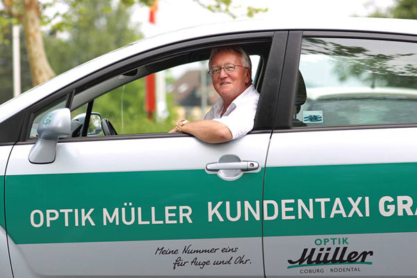 Kundentaxi Optik Müller