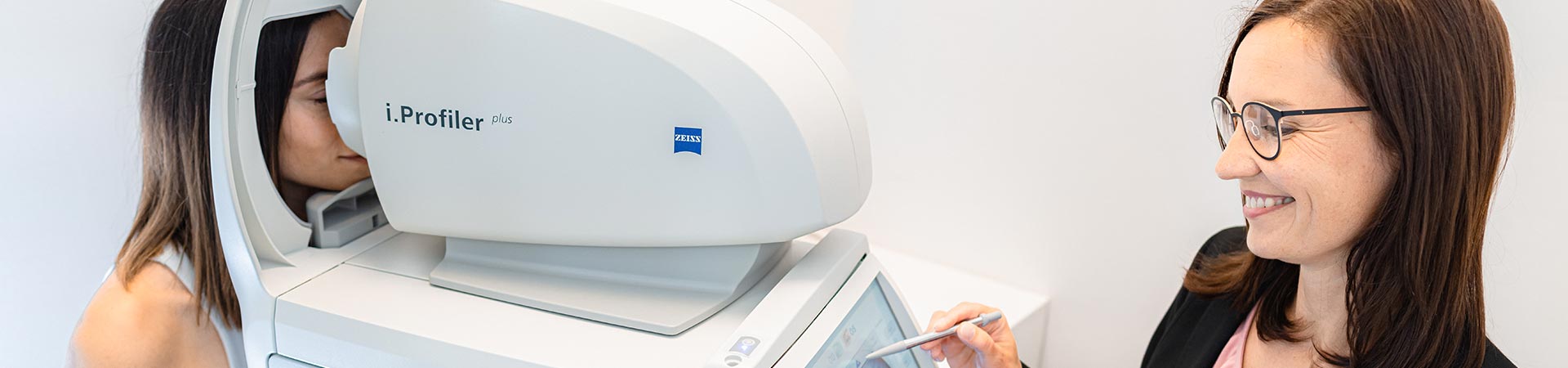 Optik Müller - professioneller Sehtest